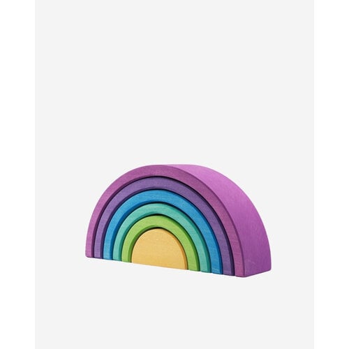 Houten regenboog Violet van Ocamora met zes losse bogen Houten regenboog Violet van Ocamora met zes losse bogen