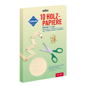 Pebaro Houtpapier A4 – 10 vellen van 1 mm