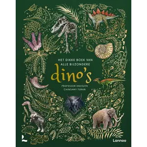 Lannoo kinderboeken Het dikke boek van alle bijzondere dino's