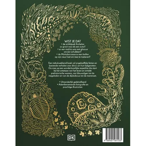 Lannoo kinderboeken Lannoo Het dikke boek van alle bijzondere dino's, vanaf 7 jaar