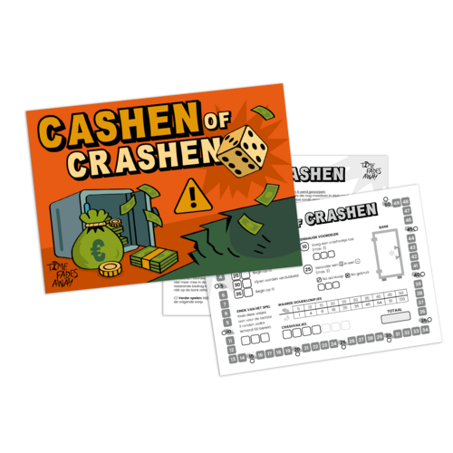 Cashen of Crashen dobbelspel vol risico Cashen of Crashen dobbelspel vol risico