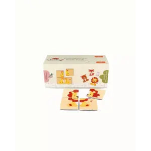 Magnetische dierenpuzzels 32-delig