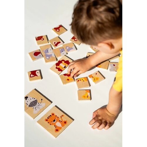 Tix & Mix My First Animal Puzzle met acht dierenpuzzels Tix & Mix My First Animal Puzzle met acht dierenpuzzels