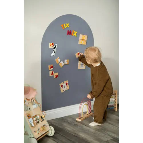 Magnetisch wandbord van Tix & Mix in diverse kleuren Magnetisch wandbord van Tix & Mix in diverse kleuren