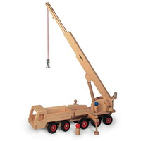 Houten mobiele hijskraan