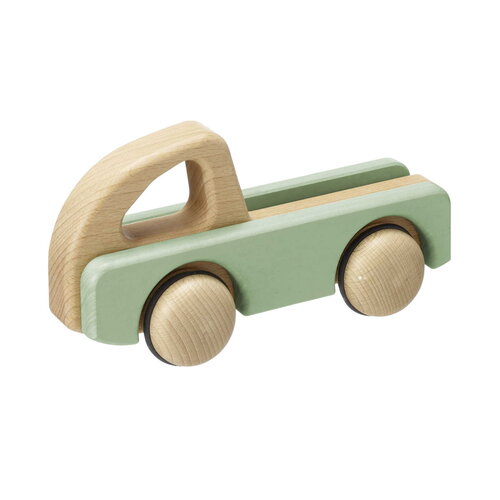 Fagus - robuuste houten speelgoedauto's Fagus houten mini-auto’s van 19 cm in drie modellen