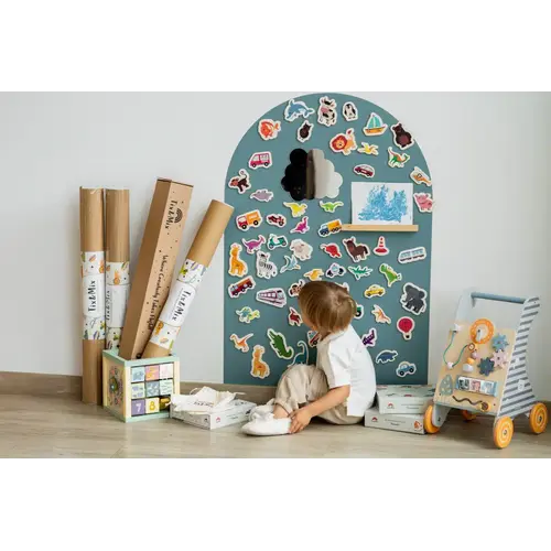 Magnetisch wandbord van Tix & Mix in diverse kleuren Magnetisch wandbord van Tix & Mix in diverse kleuren