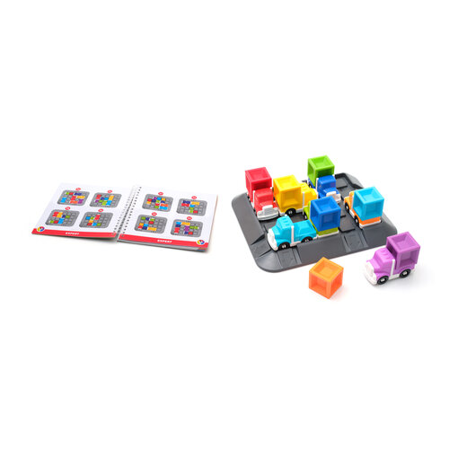 SmartGames denkspellen Express Courier van SmartGames, routepuzzel met vrachtwagens vanaf 9 jaar SmartGames denkspellen Express Courier van SmartGames, routepuzzel met vrachtwagens vanaf 9 jaar