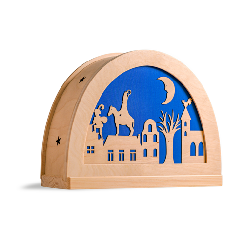 De Noest Silhouet Sinterklaas van De Noest voor de standaard silhouetlamp De Noest Silhouet Sinterklaas van De Noest voor de standaard silhouetlamp