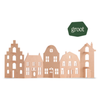 Houten straatje groot 90 cm