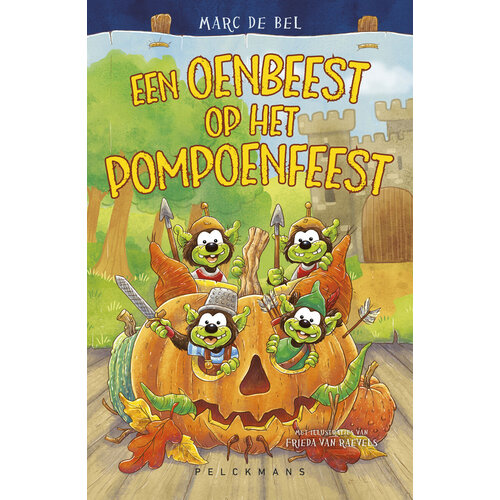 Een Oenbeest op het Pompoenfeest van Marc de Bel