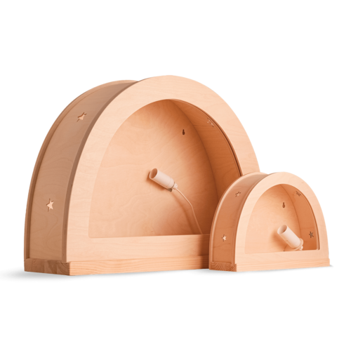 De Noest Houten silhouetlamp standaard van De Noest voor wisselende seizoenen De Noest Houten silhouetlamp standaard van De Noest voor wisselende seizoenen