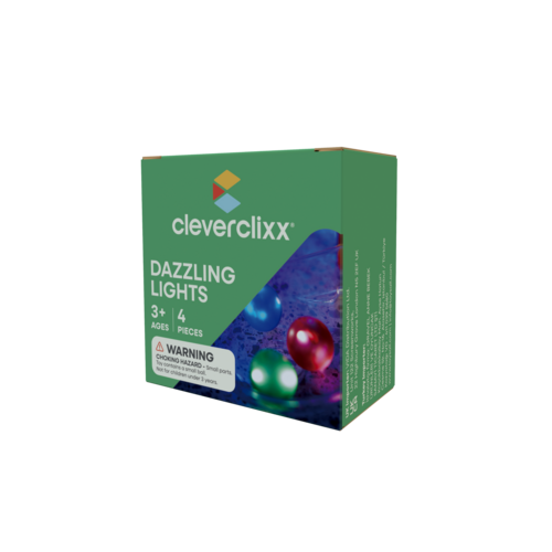 Cleverclixx Magnetische tegels Cleverclixx lichtgevende knikkers voor de knikkerbaan 4 stuks Cleverclixx Magnetische tegels Cleverclixx lichtgevende knikkers voor de knikkerbaan 4 stuks