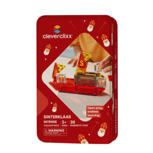 Cleverclixx Magnetische tegels Mini magneettegels Sinterklaas 30-delig