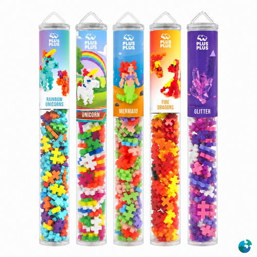 Plus-Plus Plus-Plus fantasiefiguren bouwen met 100 bouwstenen