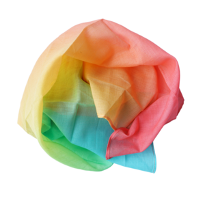 Laura’s Play Cotton Speeldoek Pastelregenboog