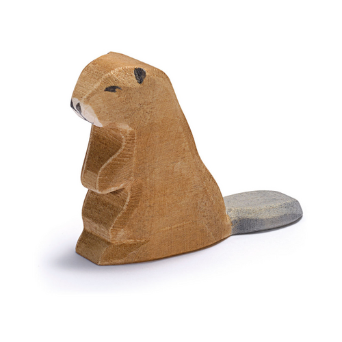 Ostheimer Ostheimer zittende bever van hout Ostheimer Ostheimer zittende bever van hout