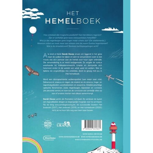 Manteau Het hemelboek van Sarah Devos over weer en wolken Manteau Het hemelboek van Sarah Devos over weer en wolken