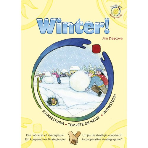 Sunny games - Zonnespel - coöperatieve spellen Winter - kijk uit voor gladheid!