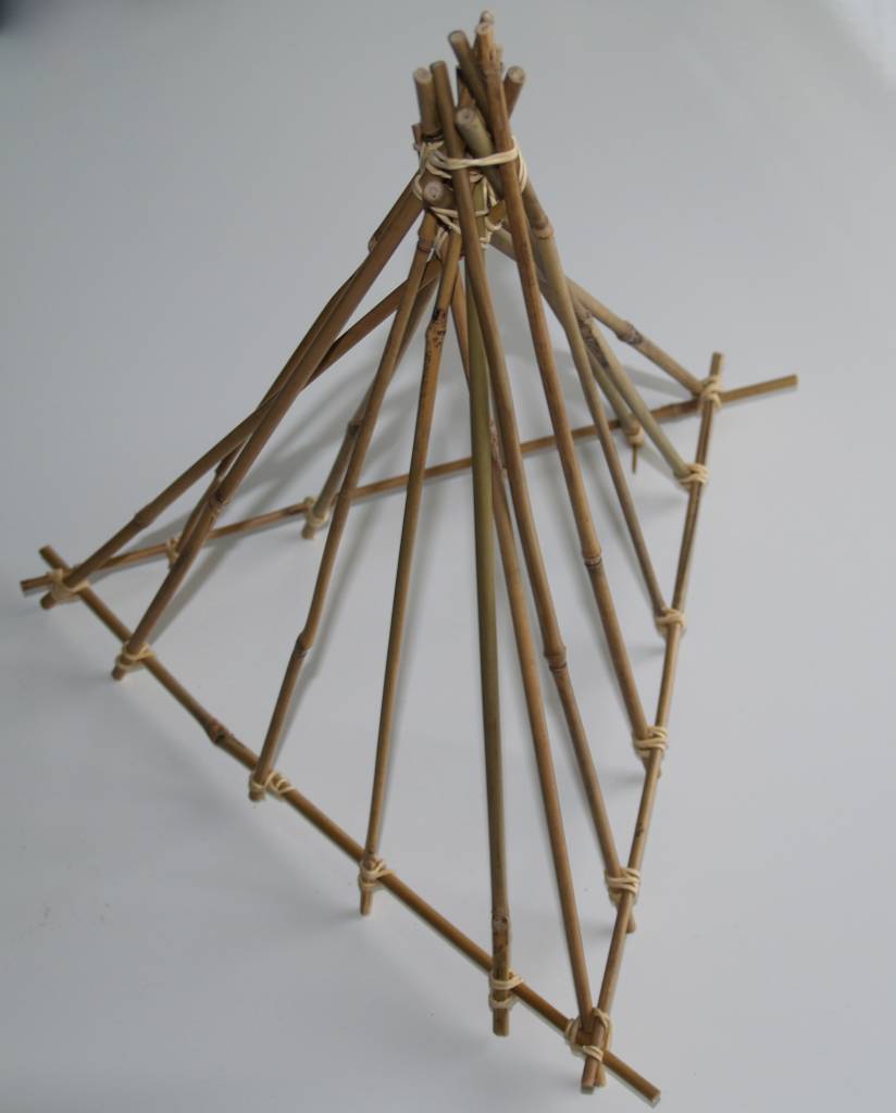 Egypte geestelijke gezondheid Installatie Bambox | Bouwen met bamboestokjes van 30 centimeter | OpzijnPlek -  OpzijnPlek spelend duurzaam opgroeien