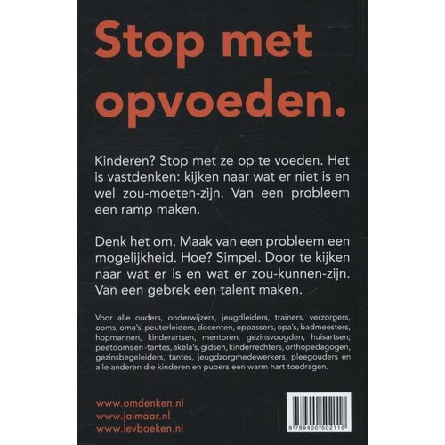 Omdenken Lastige Kinderen heb jij even geluk! Een boek voor elke opvoeder!