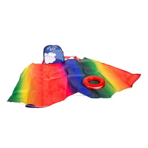 HQ vliegspeelgoed Ready Sleddy Go Rainbow - Handzame trekvlieger