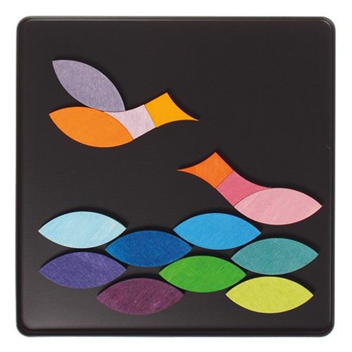 Grimms Grimms Mini magneetpuzzel Grafische cirkels