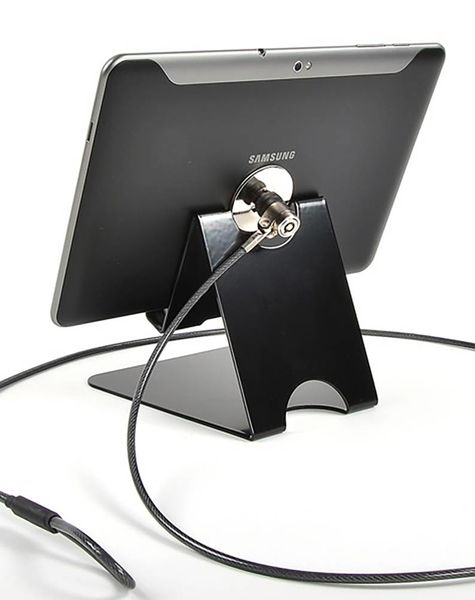 Tablet Security Dock - universele tablet steun met kabelslot