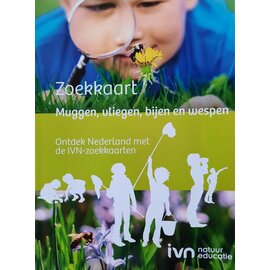 IVN Zoekkaart Muggen, Vliegen, Bijen en Wespen