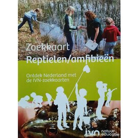 IVN Zoekkaart Reptielen en amfibieen