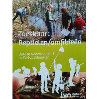 IVN Zoekkaart Reptielen en amfibieen
