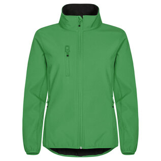 Softshell jas groen dames maat S
