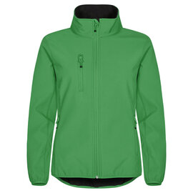 Softshell jas groen dames maat M