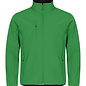 Softshell jas groen heren maat XXXL