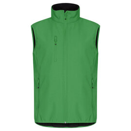 Softshell bodywarmer groen heren maat L