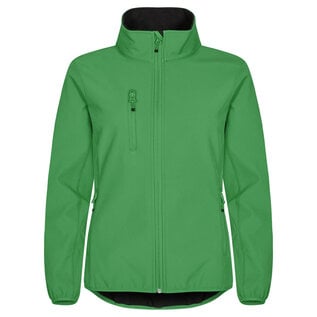 Softshell jas groen dames maat XXXL