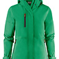 Softshell winterjas groen dames maat XXL