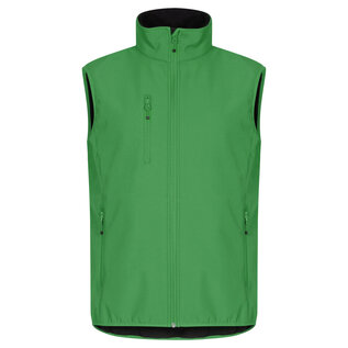 Softshell bodywarmer groen heren maat XL