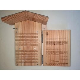 Observatiehuisje voor metselbijen