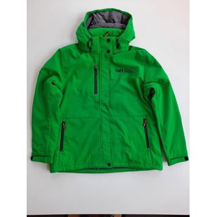 Softshell winterjas groen heren maat XL