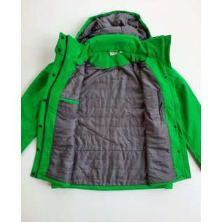 Softshell winterjas groen heren maat XL