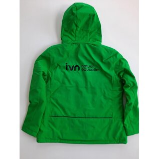 Softshell winterjas groen heren maat XL