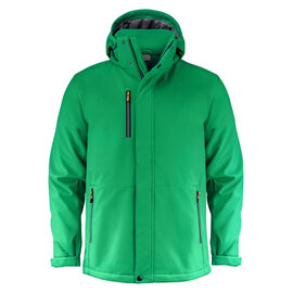 Softshell winterjas groen heren maat XL