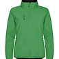 Softshell jas groen dames maat L
