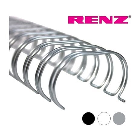 Renz wire-o draadbindrug 2:1 Metaal 9,5mm 23rings A4