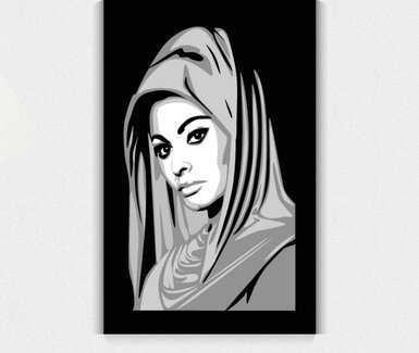 Portrait. Classic and timeless beauty.