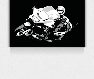 Motorbike art. Art on wheels. Ultimate tourer. K1200LT.