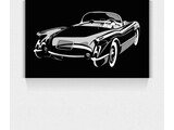 Autokunst. Kunst op wielen. Corvette 1954.