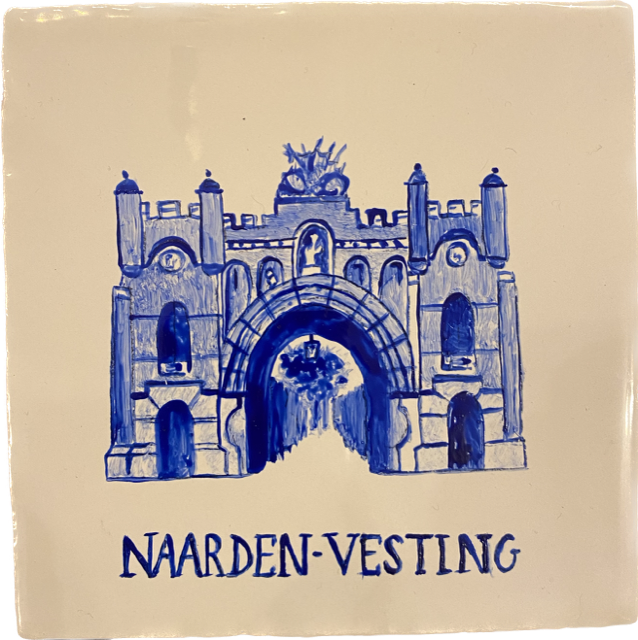 Tegel Utrechtse poort Naarden Vesting