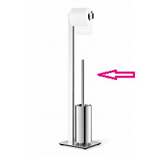 Steel LINEA toiletbutler 40027 glans